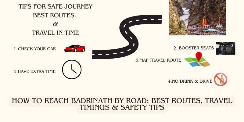 How to Reach Badrinath by Road: Best Routes, Travel Timings & Safety Tips