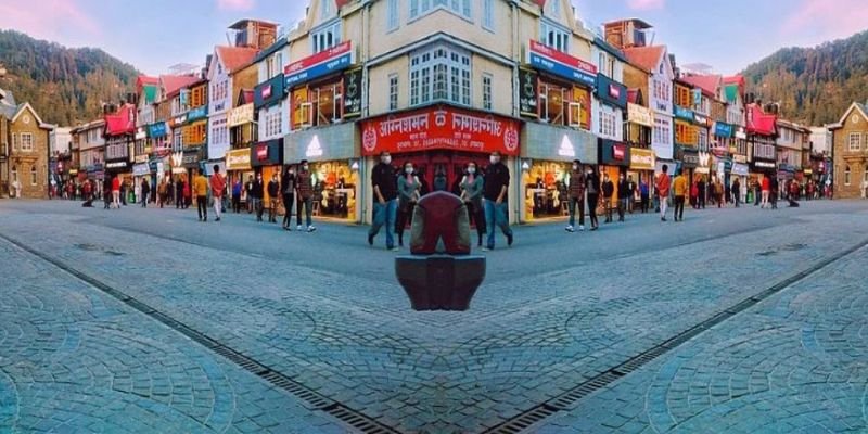 Mall Road Shimla Shopping Food Landmarks