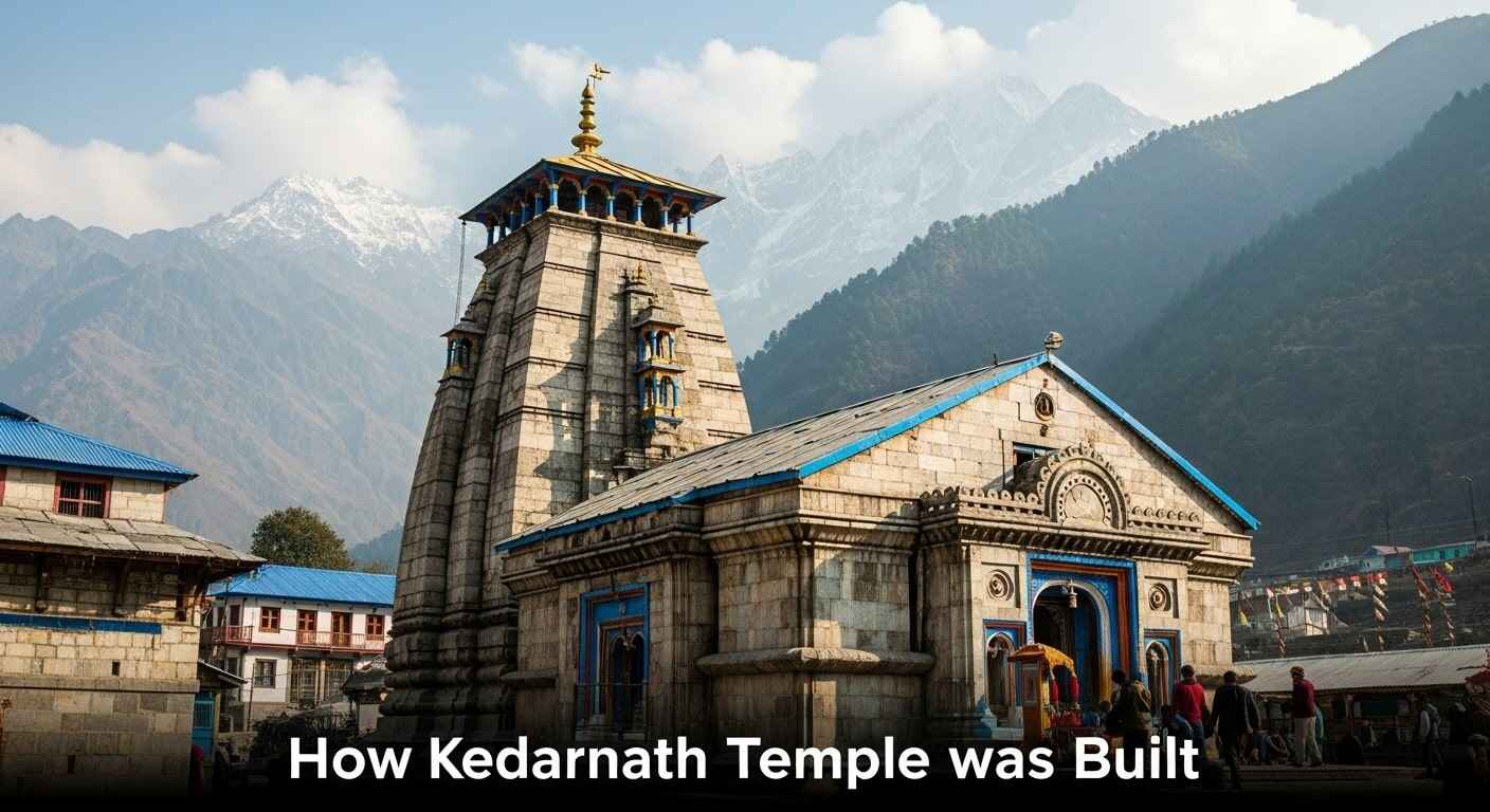 How Was the Kedarnath Temple Built?
