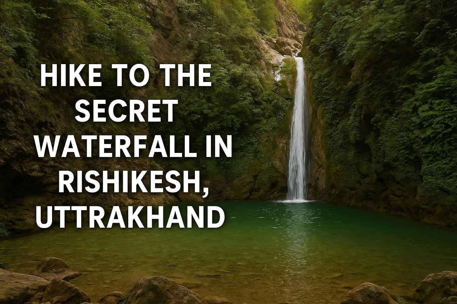 Hike to the Secret Waterfall in Rishikesh, Uttarakhand: A Hidden Gem for Nature Lovers